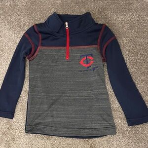 MLB Minnesota Twins Toddler Quarter Zip 2T
